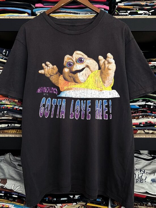 Erica H Other - Dinosaurs Gotta Love Me Washed Black Tee